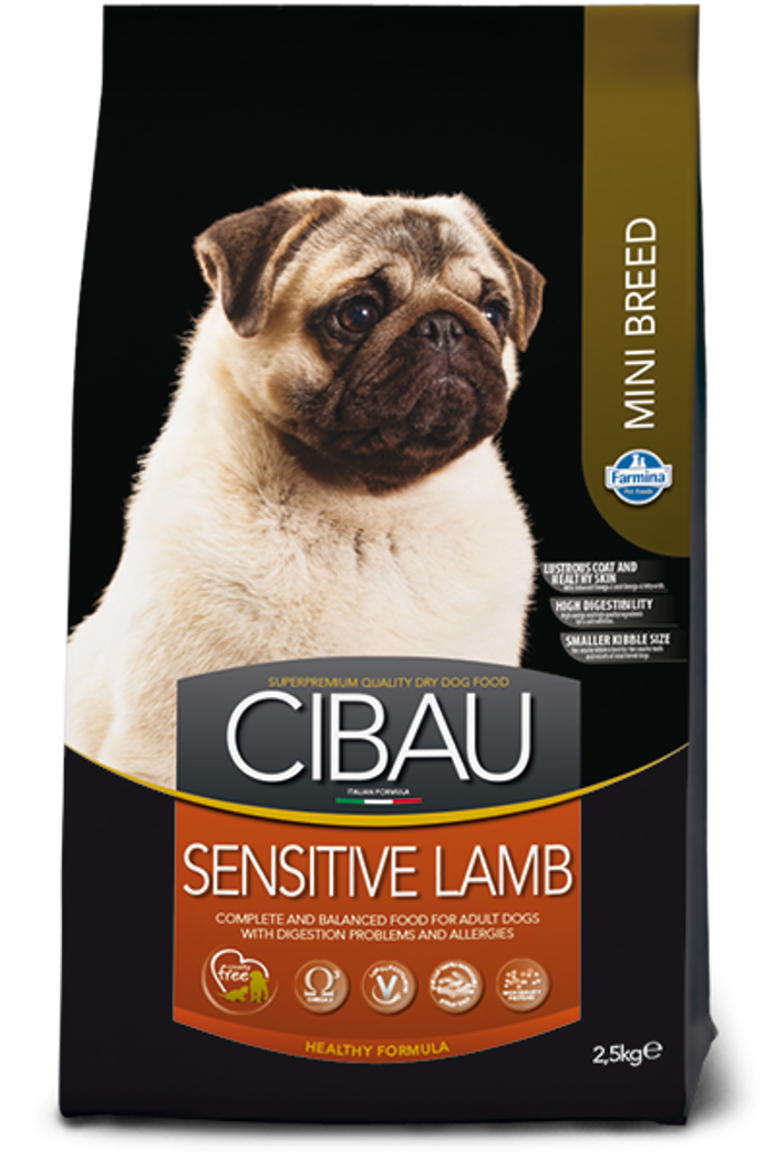 CIBAU XIRA TROFI SKuLOu SENSITIVE MINI LAMB 2,5kg